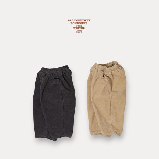 【予約】winter golden pants  / boneoune (XS-JL)