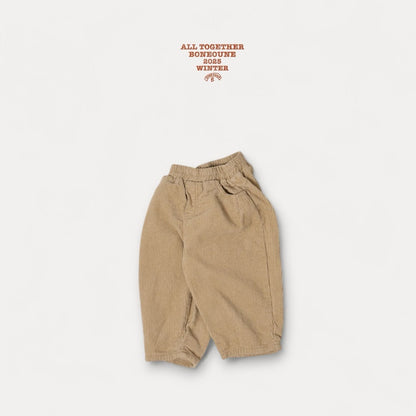 【予約】winter golden pants  / boneoune (XS-JL)