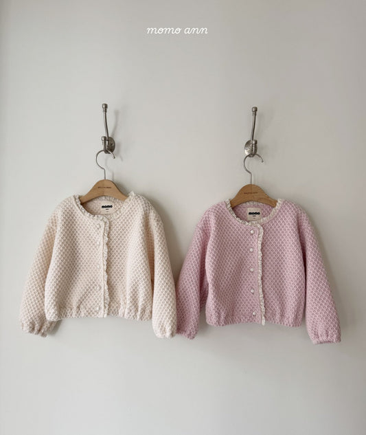 【予約】knit cardigan /  momoann (5-13号)