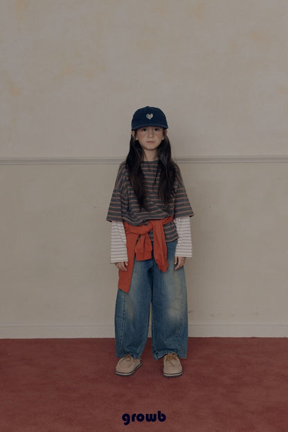 【予約】curve denim / growb (XS-JM)