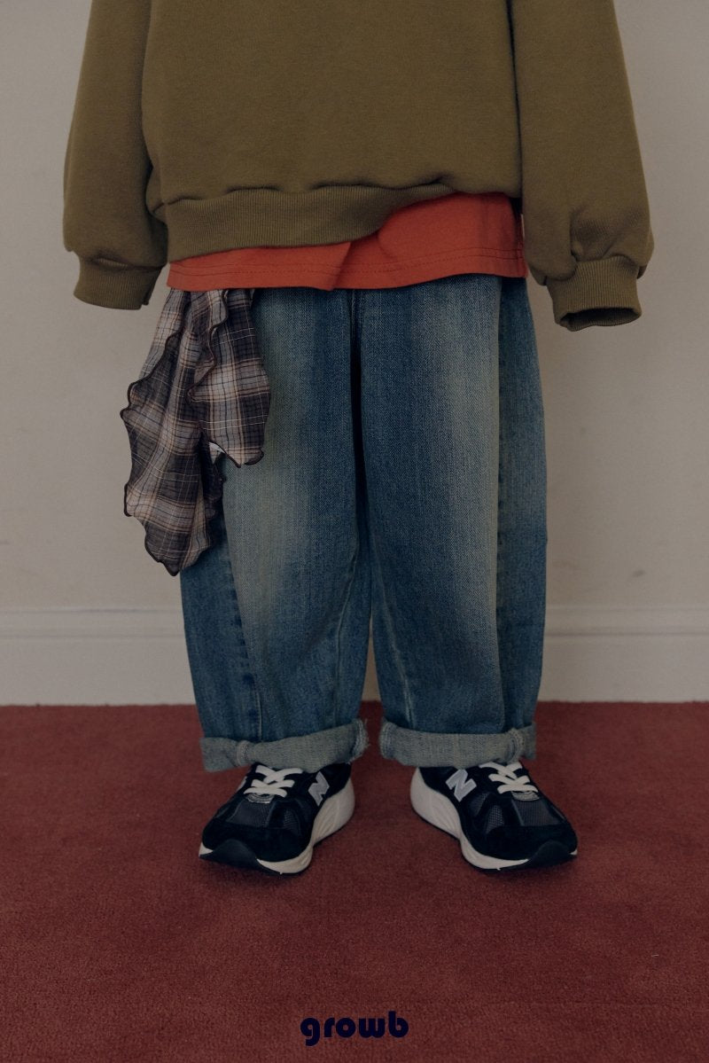 【予約】curve denim / growb (XS-JM)