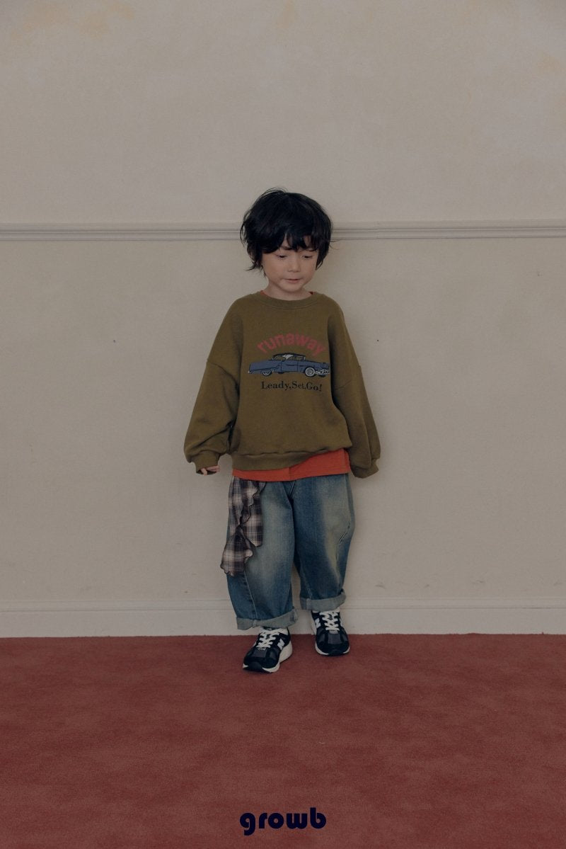 【予約】curve denim / growb (XS-JM)