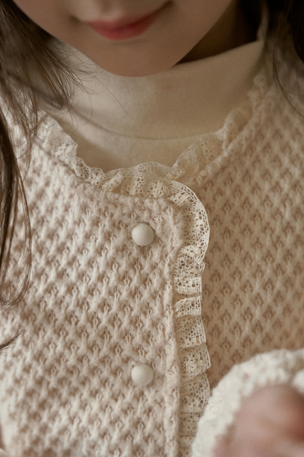 【予約】knit cardigan /  momoann (5-13号)