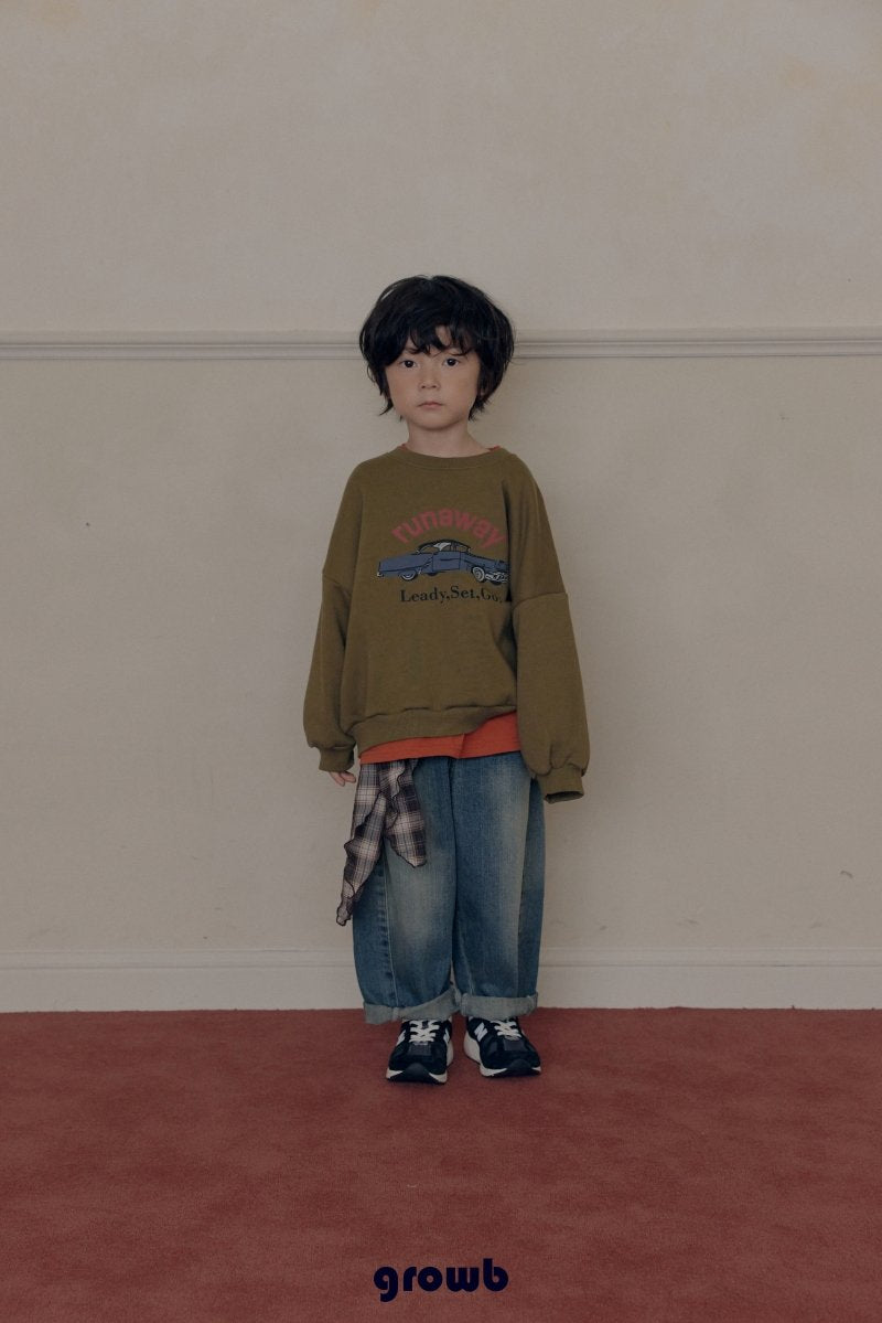 【予約】curve denim / growb (XS-JM)