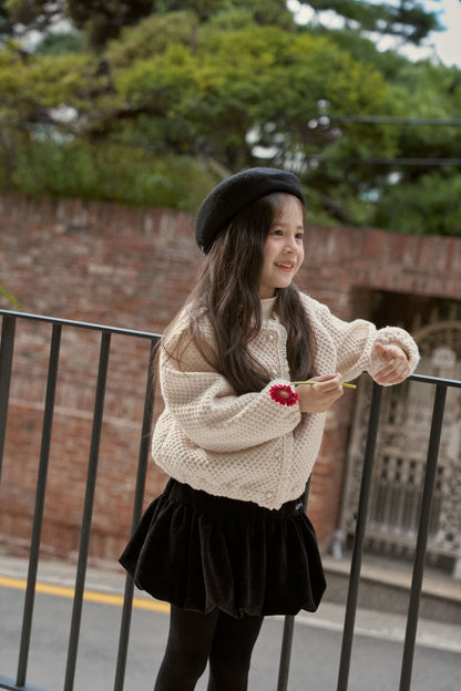 【予約】knit cardigan /  momoann (5-13号)