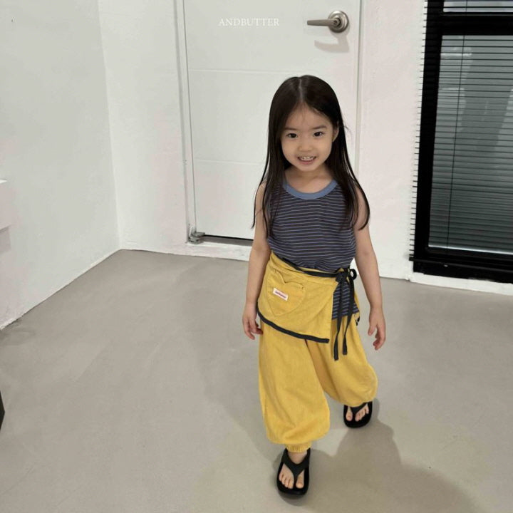【予約】Cross sleeveless / andbutter(S-JM)