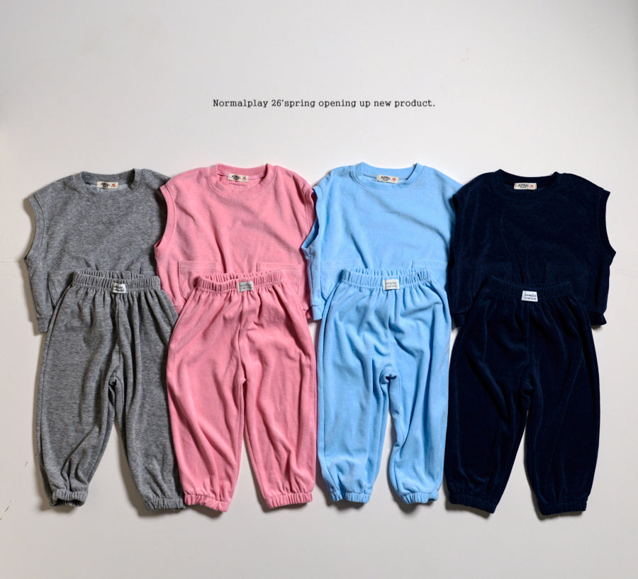 【予約】テリージョガーパンツ / normalplay (12M-JM) 두자루