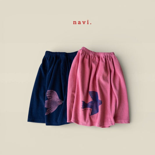 【予約】ピーチスカート / navi(S-JL)
