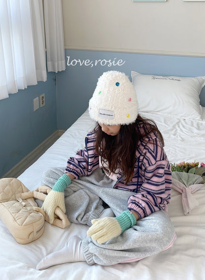 【予約】angora border zipup  / love rosie (L-2XL,adult)