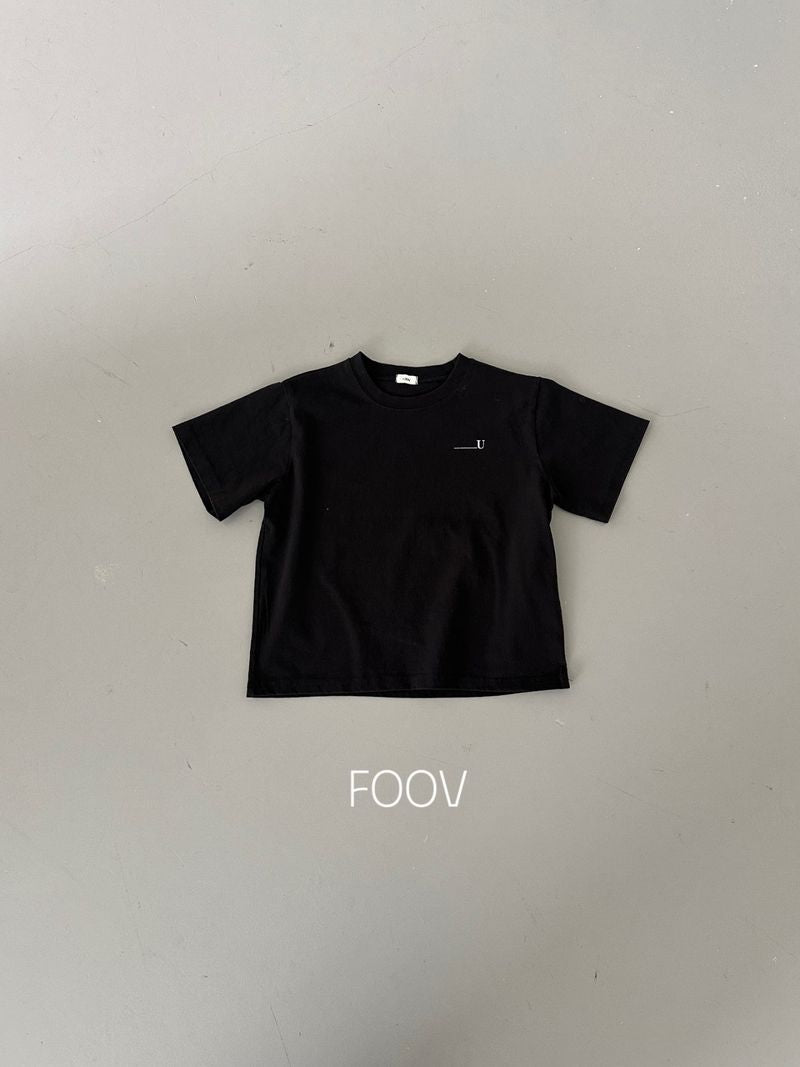 【予約】UレタリングTシャツ / FOOV (S-JM)