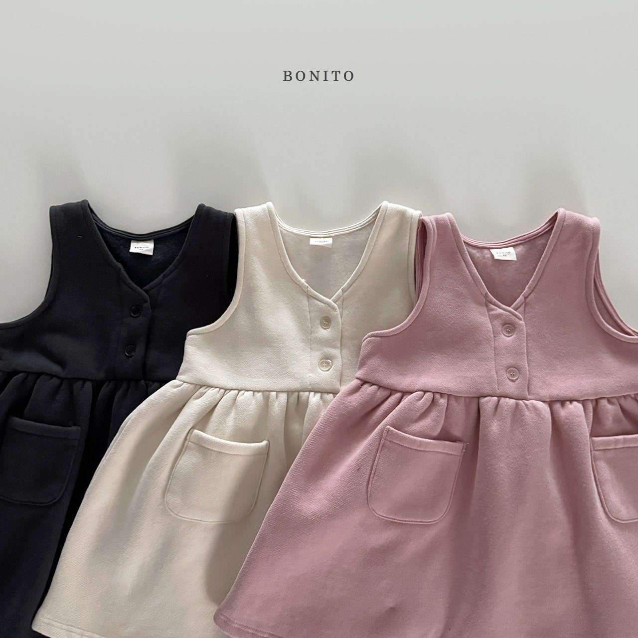 【予約】kimo one-piece  /  bonito (12m-JM)