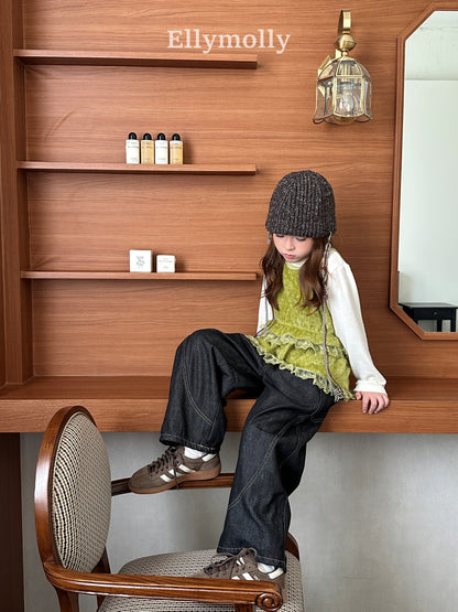 【予約】rivet curve denim pt / ellymolly (5-19号)