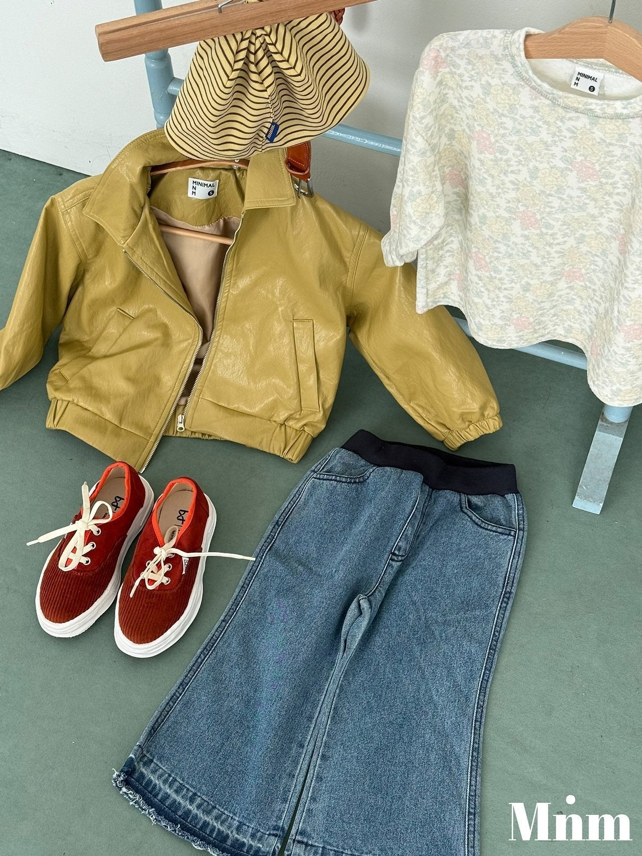 【予約】soft leather jumper / minimal (S-JM）