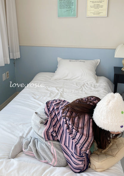 【予約】angora border zipup  / love rosie (L-2XL,adult)