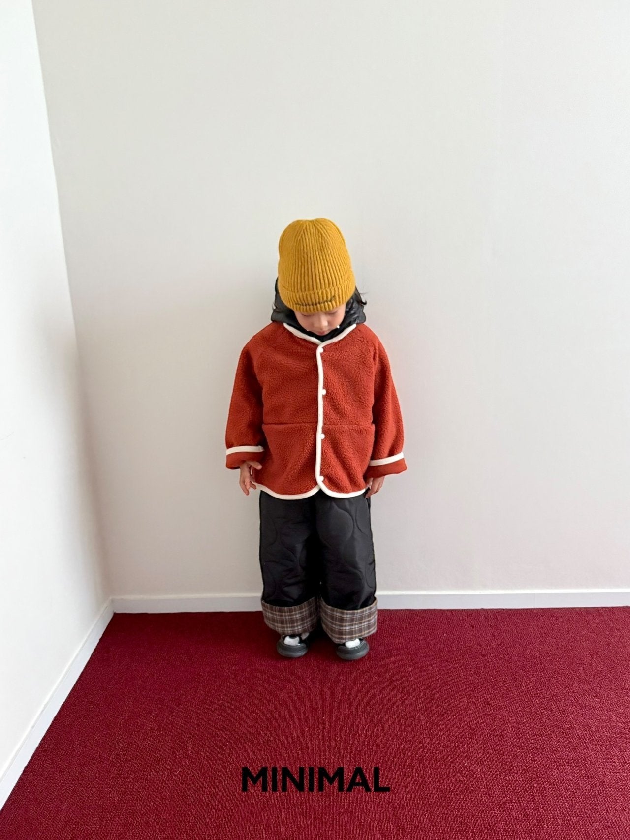 【予約】minimal color fleece  / minimal (S-JM)