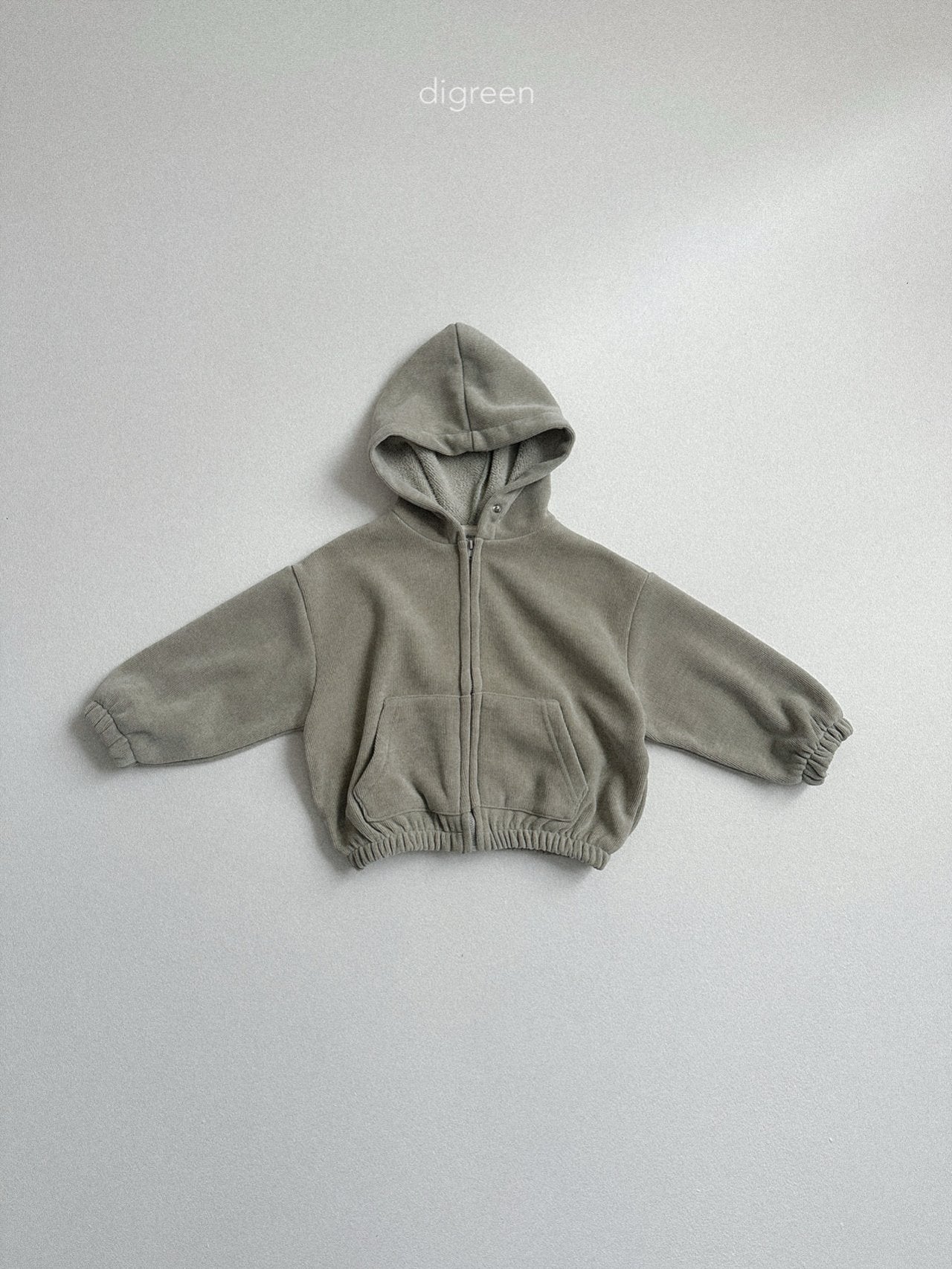 【予約】Bell Hoodie Zip up  /  digreen(S-XXL)