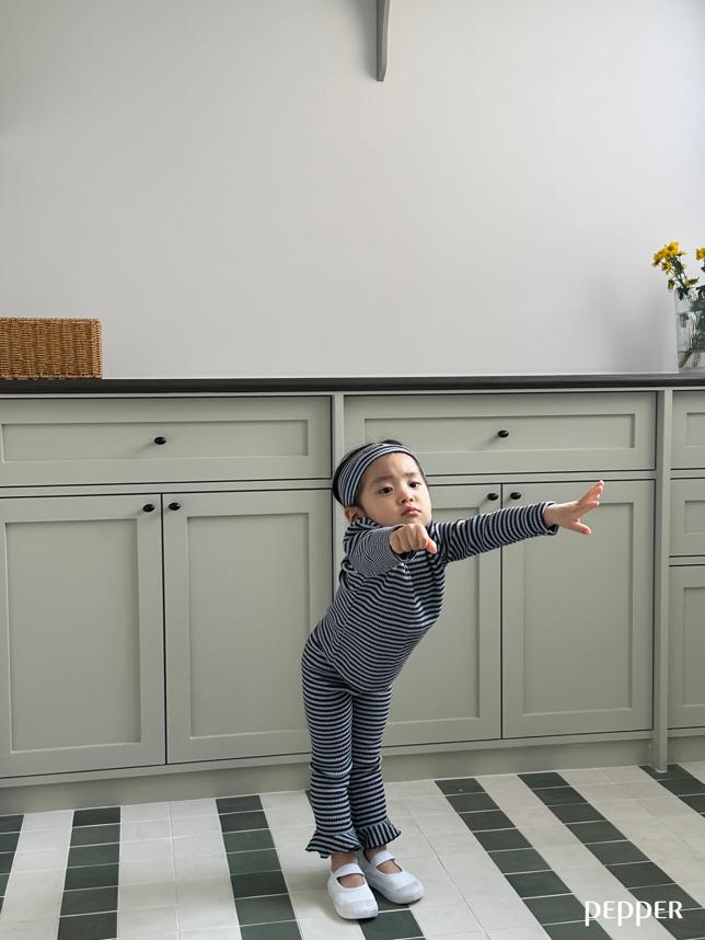 【予約】ピッピフリルパンツ　/ pepper (XS-XL)삐삐