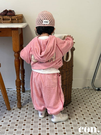 【予約】テリーラインパンツ / con. (XXS-M) 테리삥줄