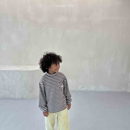 【予約】Heart Pocket Turtleneck  /  andbutter (S-JM)