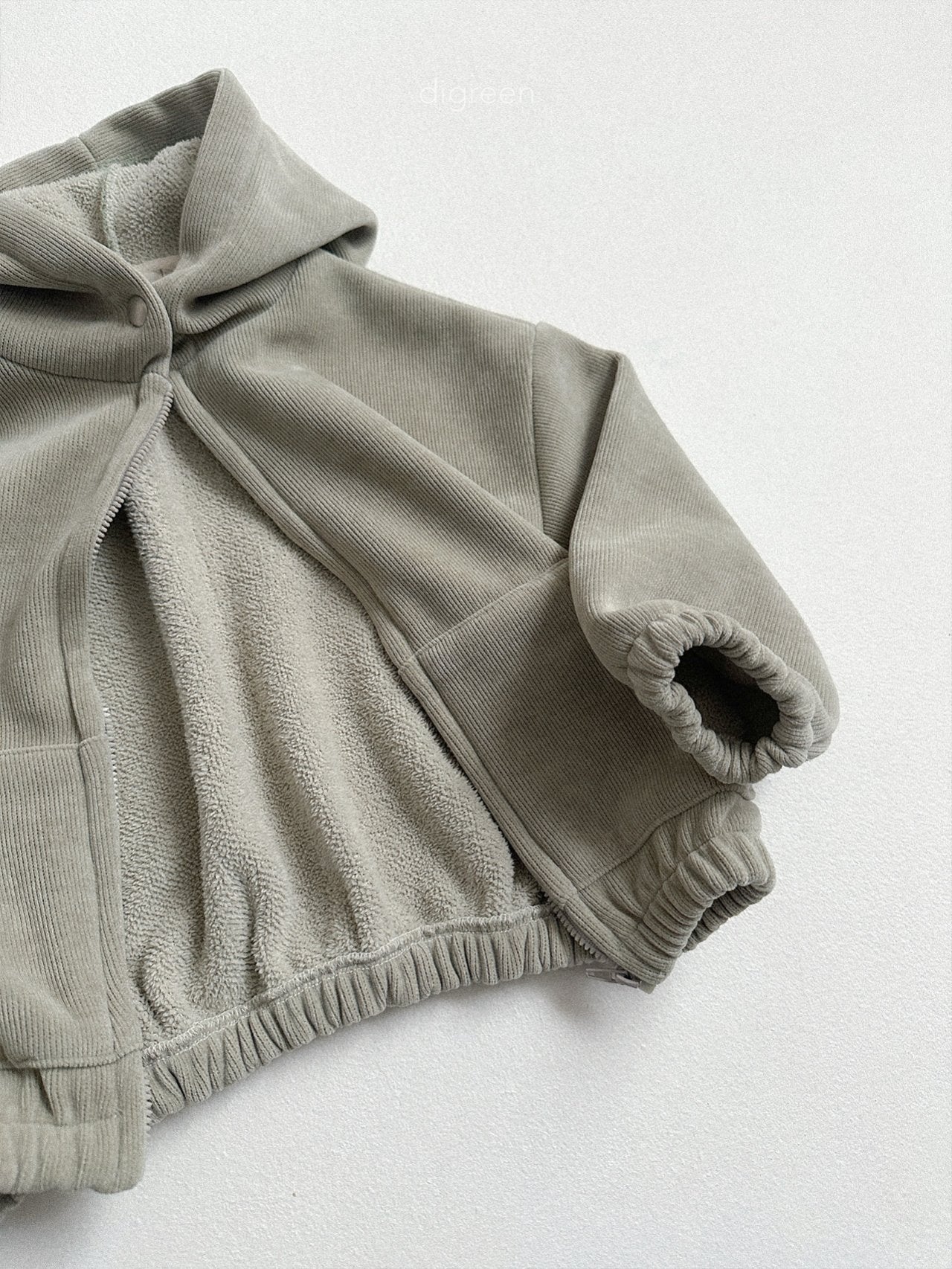 【予約】Bell Hoodie Zip up  /  digreen(S-XXL)