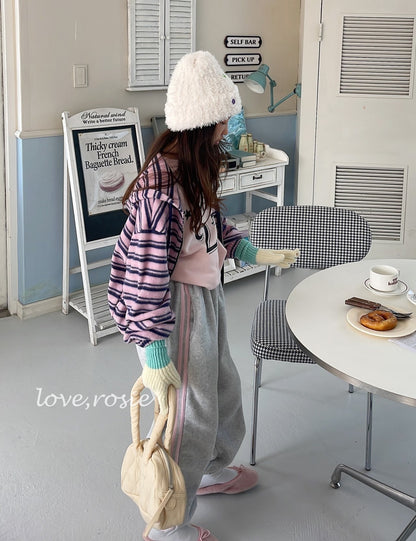 【予約】angora border zipup  / love rosie (L-2XL,adult)