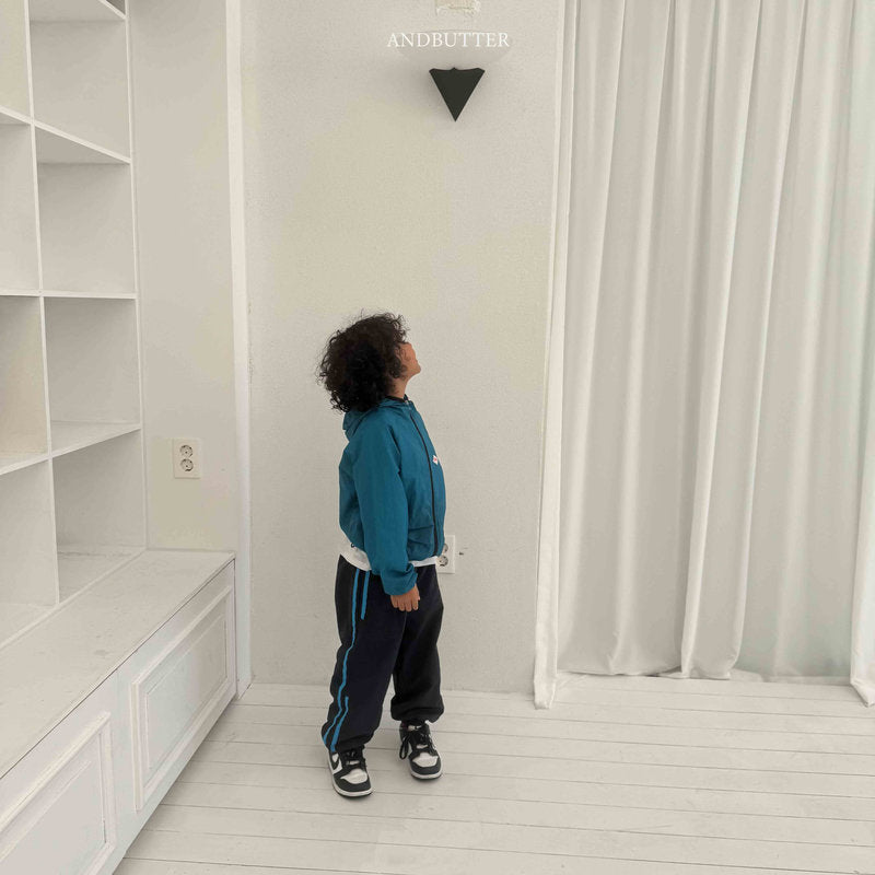 【予約】ダブルラインパンツ / andbutter(S-JM)투라인 절개