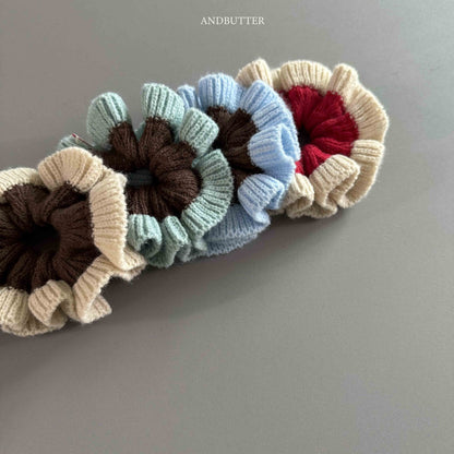 【予約】Knit Scrunchies  / andbutter