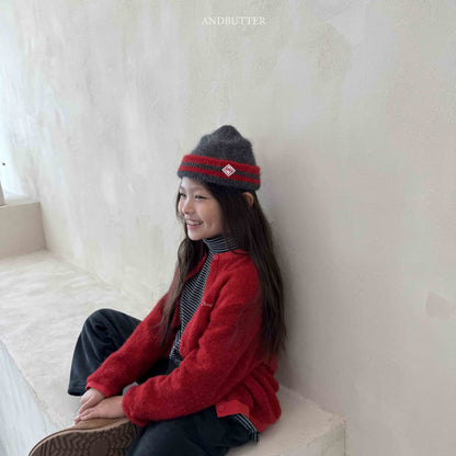 【予約】Mix Angora Beanie   / andbutter