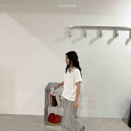 【予約】Color line T / andbutter(S-JM)