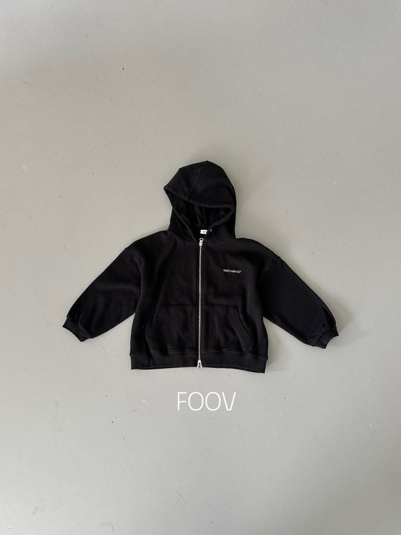 【予約】ワッフルジップアップ / FOOV (S-JM)