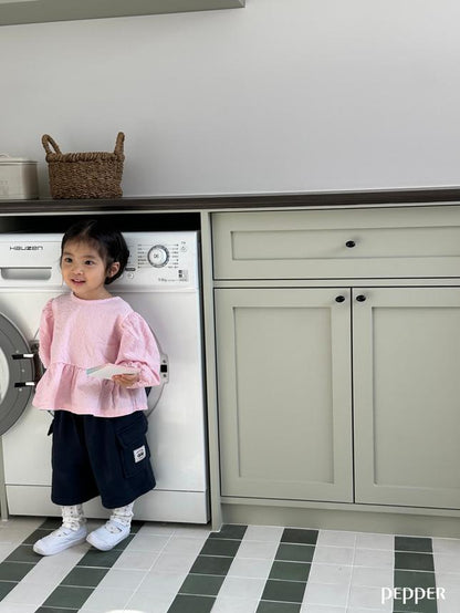 【予約】バミューダパンツ / pepper (XS-XL)버뮤다건빵