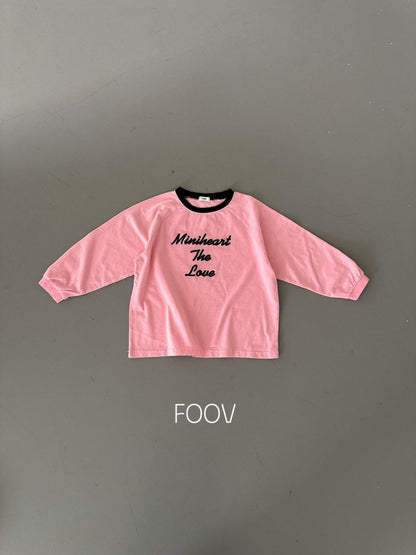 【予約】ミニハートTシャツ / FOOV (S-JM)