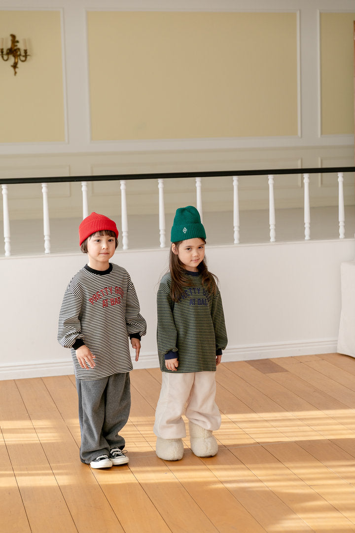 【予約】border T / apfel (S-JL)구름단가라