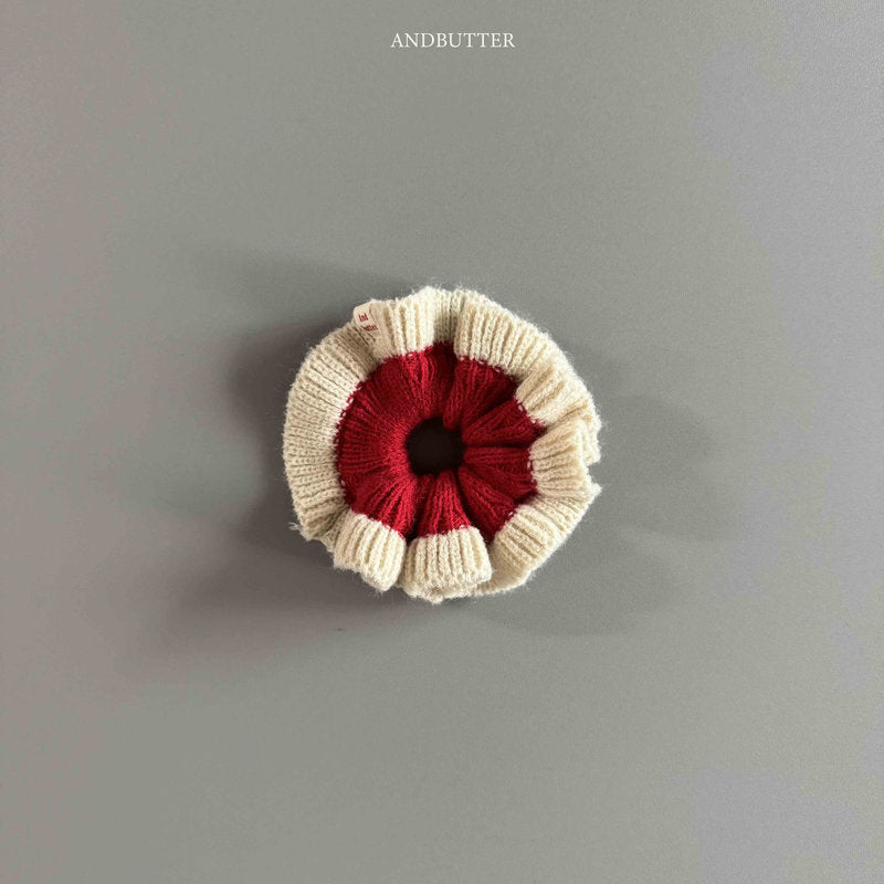 【予約】Knit Scrunchies  / andbutter