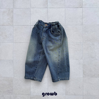 【予約】curve denim / growb (XS-JM)