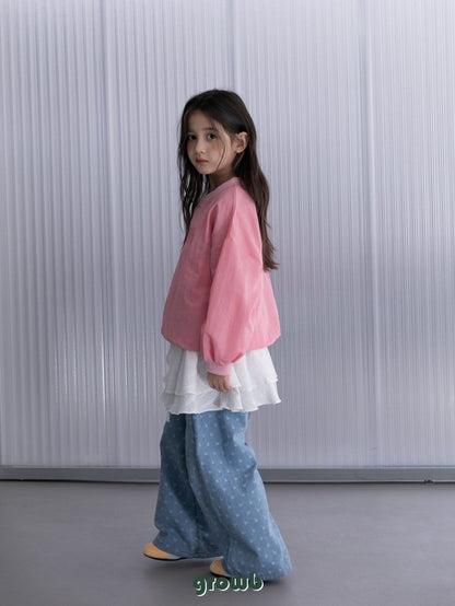 【予約】ドットポップパンツ / growb (S-JL)도티팝