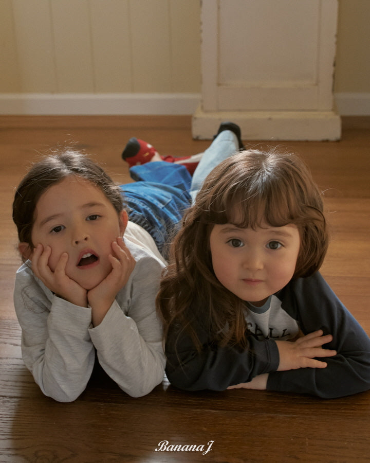 【予約】ベースボールTシャツ / bananaj (XS-JS)