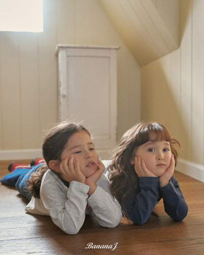 【予約】ベースボールTシャツ / bananaj (XS-JS)