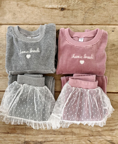 【予約】velour set up  /  momoann (5-15号)