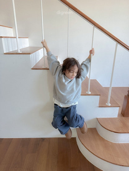 【予約】Flat Wide Pants  /  digreen(S-XXL)