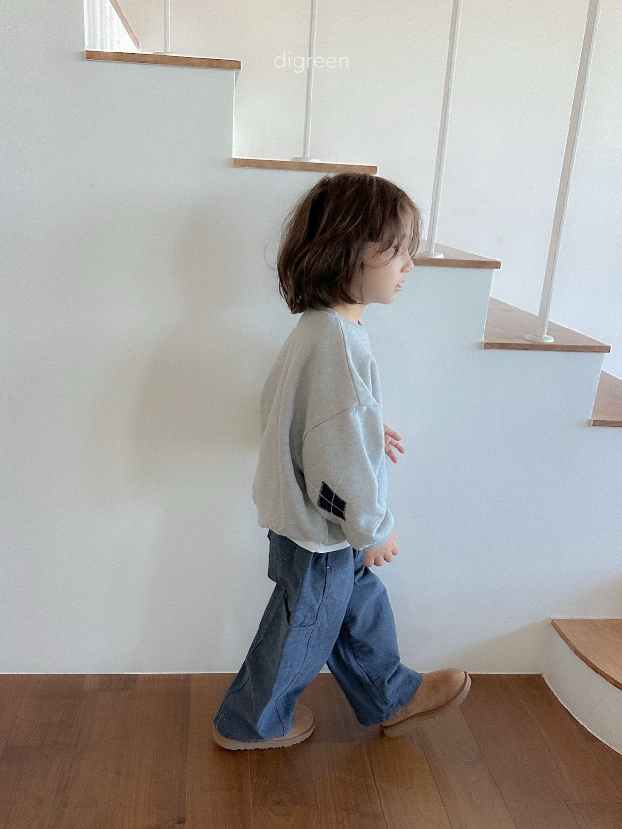 【予約】Flat Wide Pants  /  digreen(S-XXL)