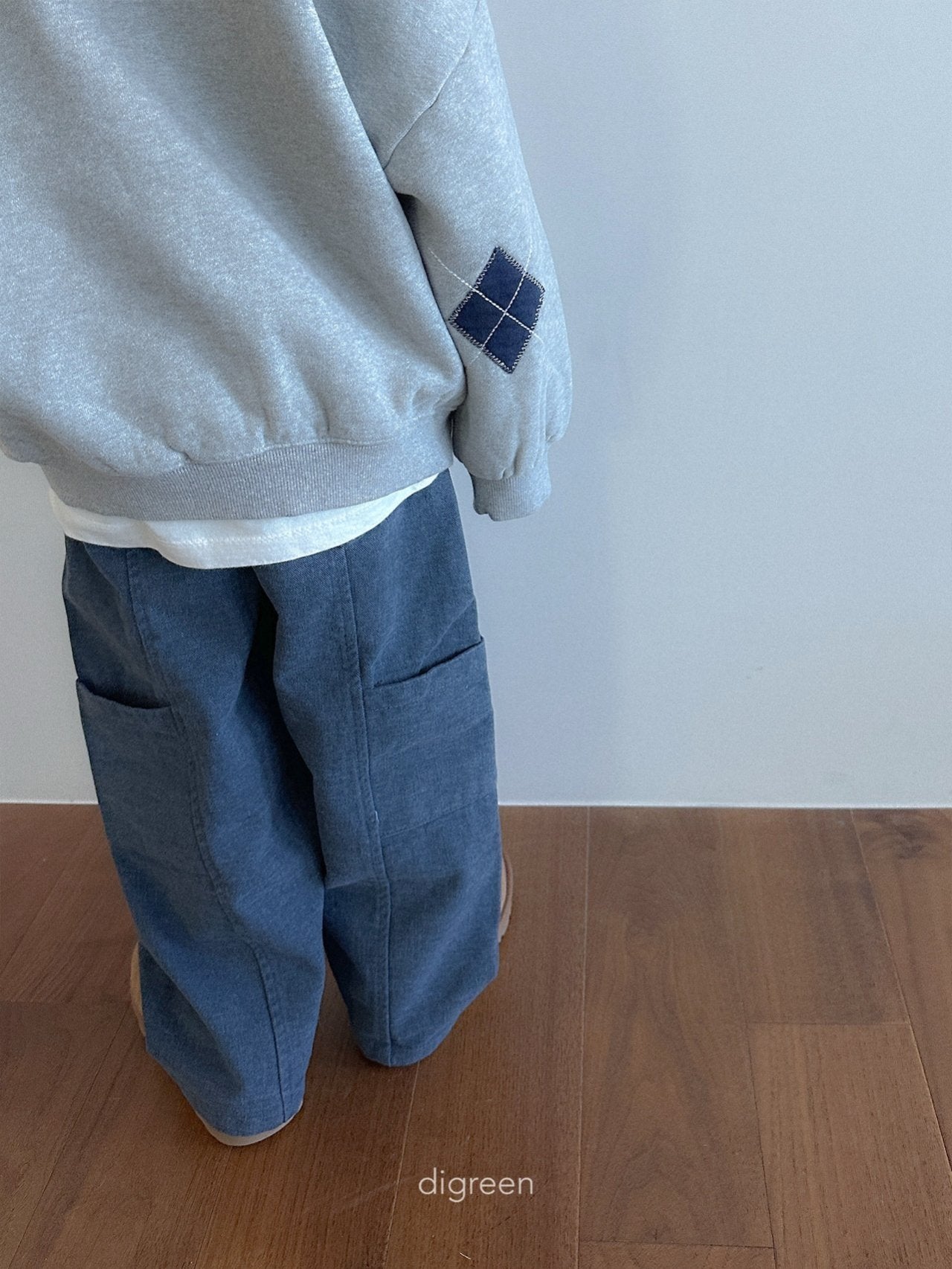 【予約】Flat Wide Pants  /  digreen(S-XXL)