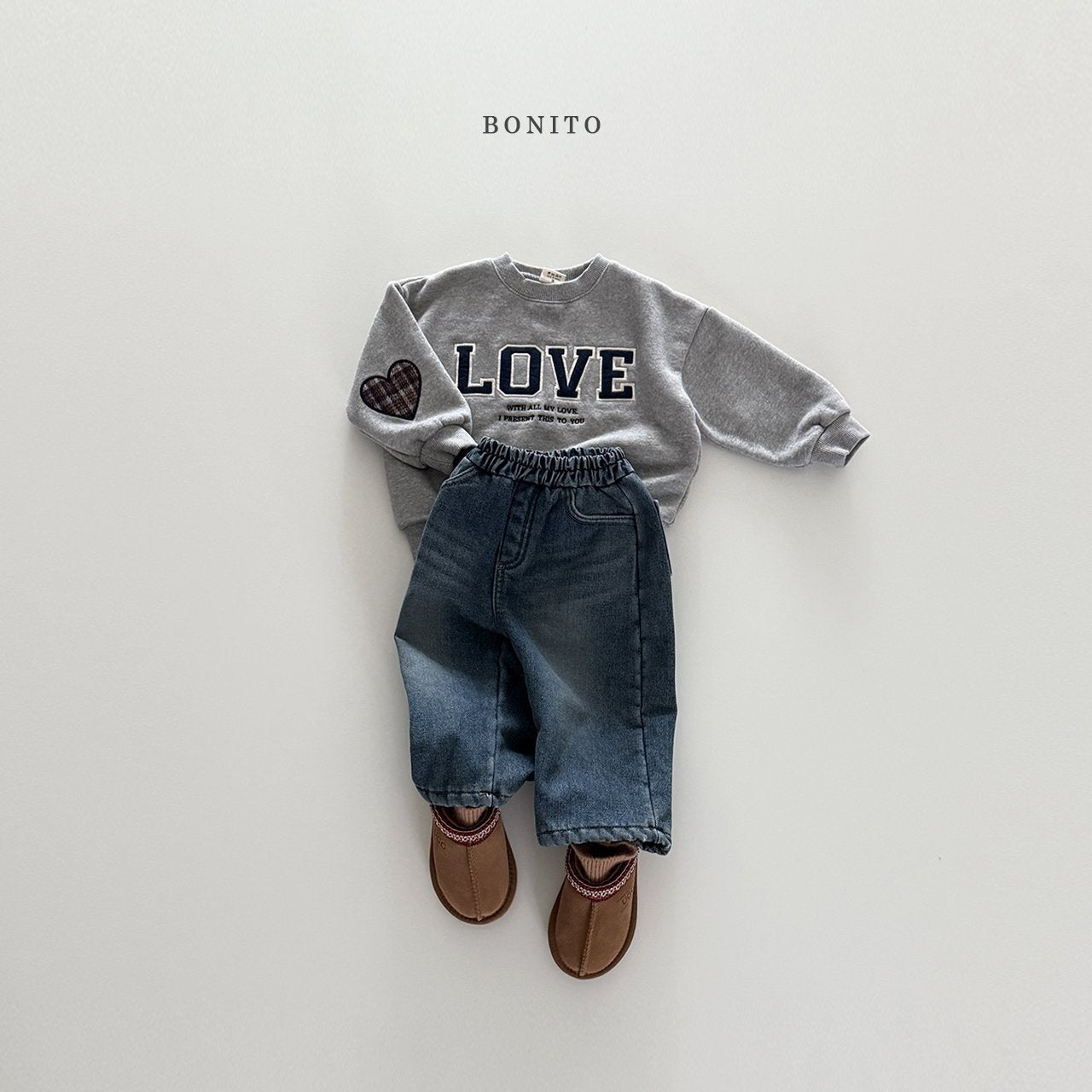 【予約】LOVE heart mtm  /  bonito (12ｍ-JM)