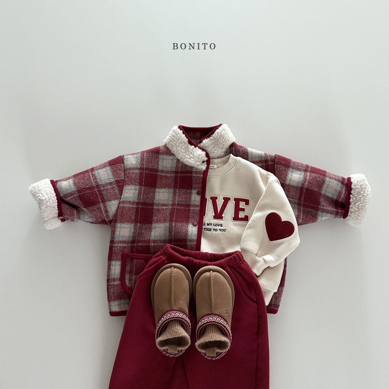 【予約】LOVE heart mtm  /  bonito (12ｍ-JM)