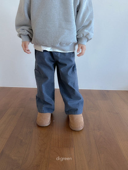 【予約】Flat Wide Pants  /  digreen(S-XXL)