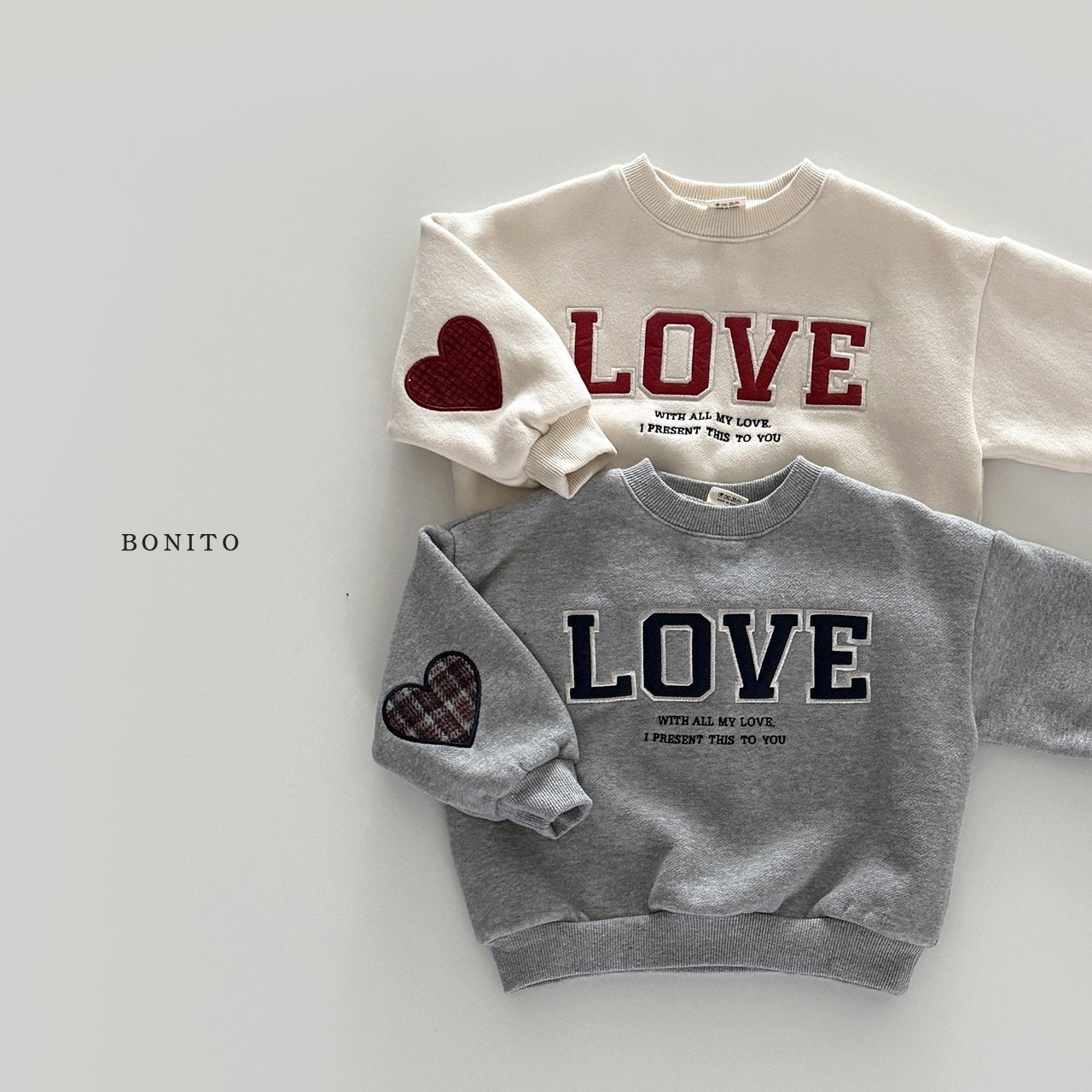 【予約】LOVE heart mtm  /  bonito (12ｍ-JM)
