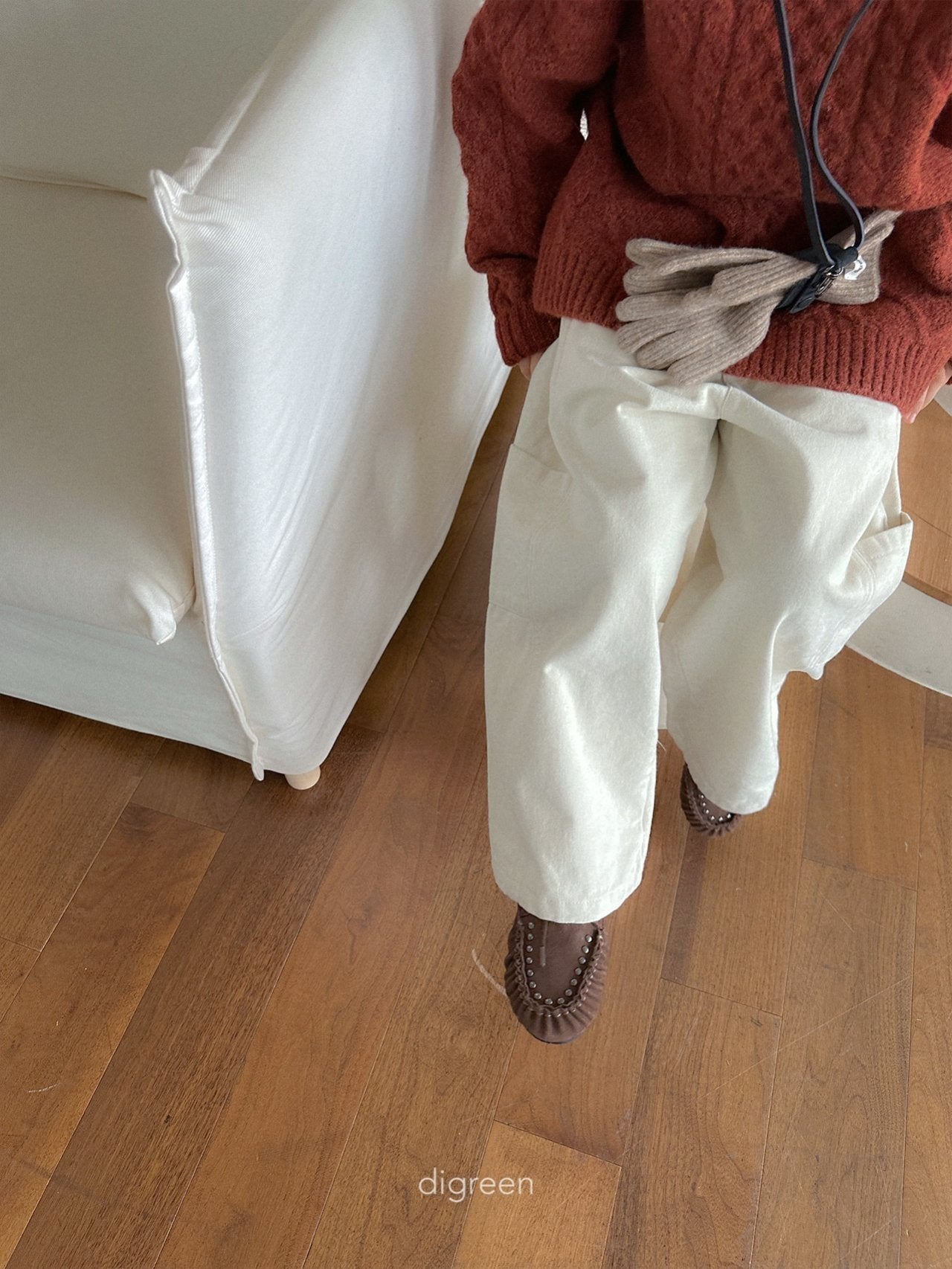 【予約】Flat Wide Pants  /  digreen(S-XXL)