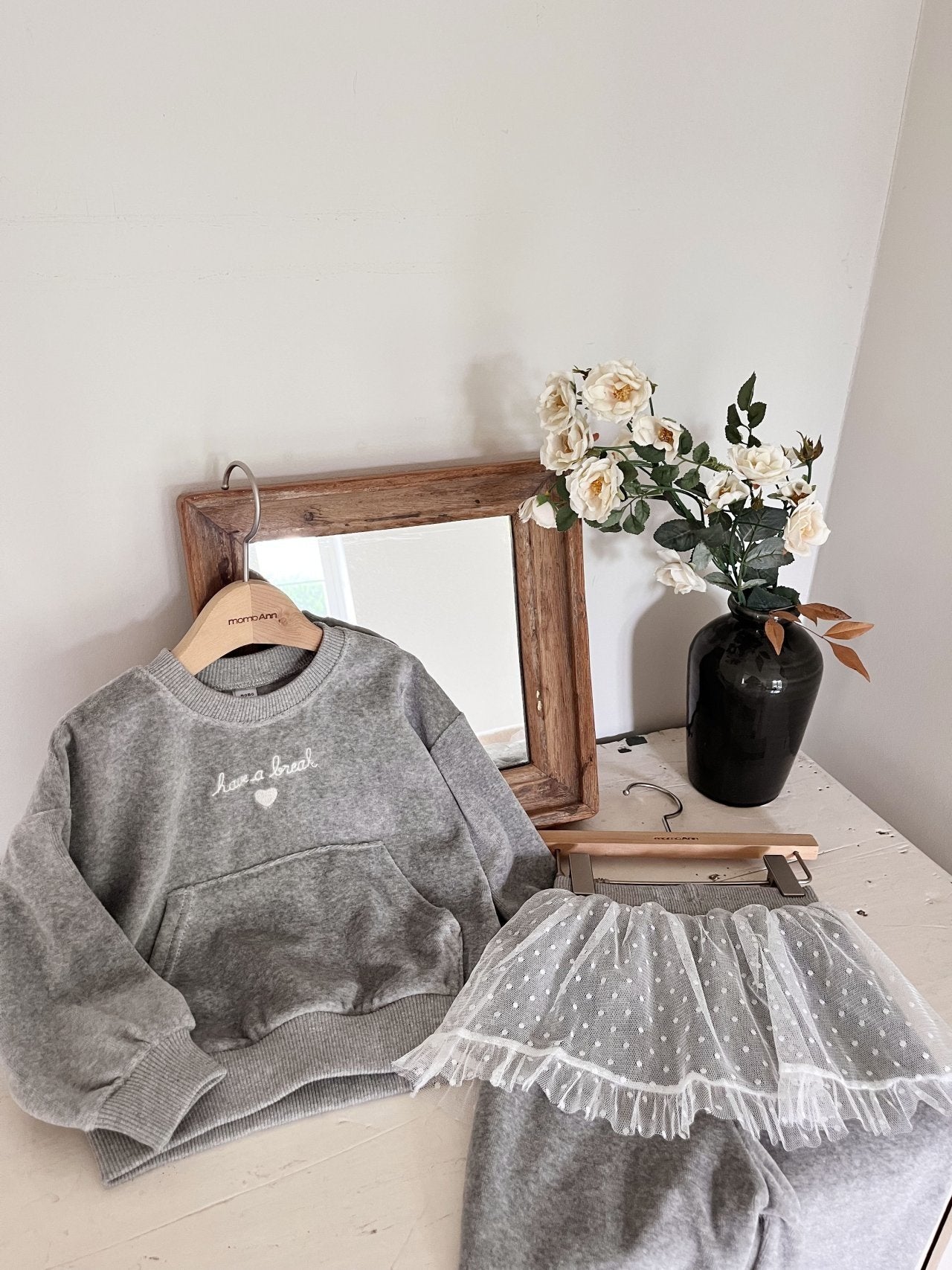 【予約】velour set up  /  momoann (5-15号)