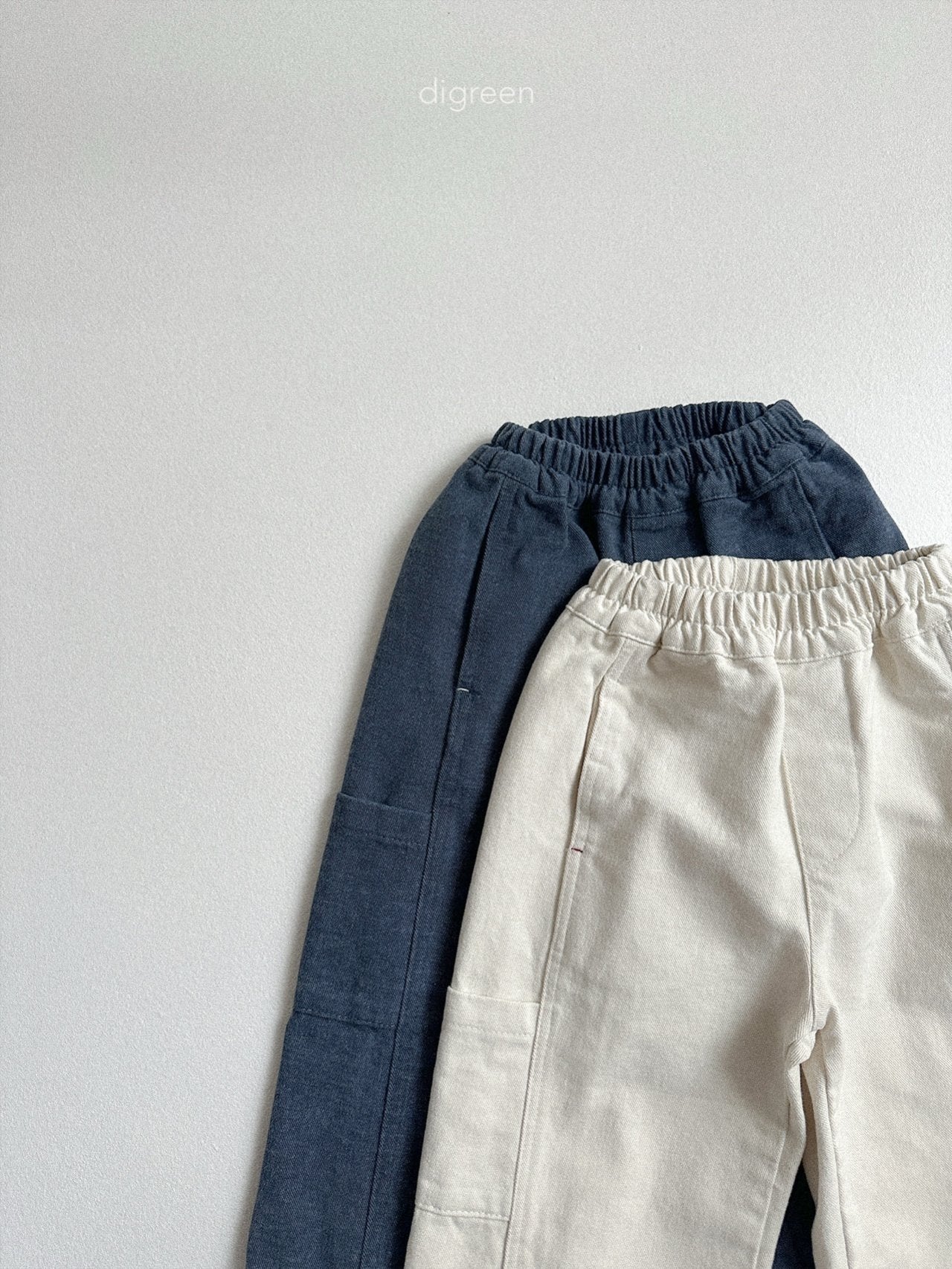 【予約】Flat Wide Pants  /  digreen(S-XXL)