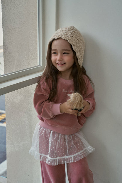 【予約】velour set up  /  momoann (5-15号)